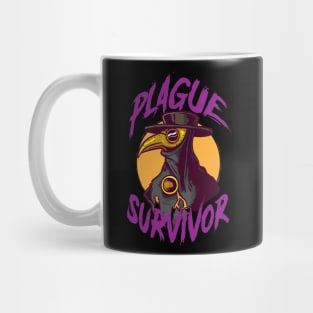 Plague Survivor Plague Doctor Steampunk Epidemiologist Mug